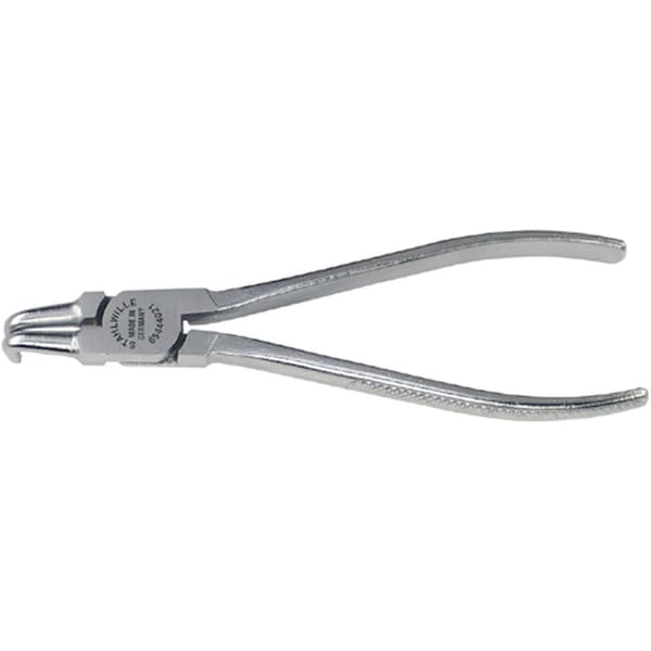 Circlip plier SizeJ 11 L.130mm tool tip-d.1, 3mm head mattchrome plated handles
